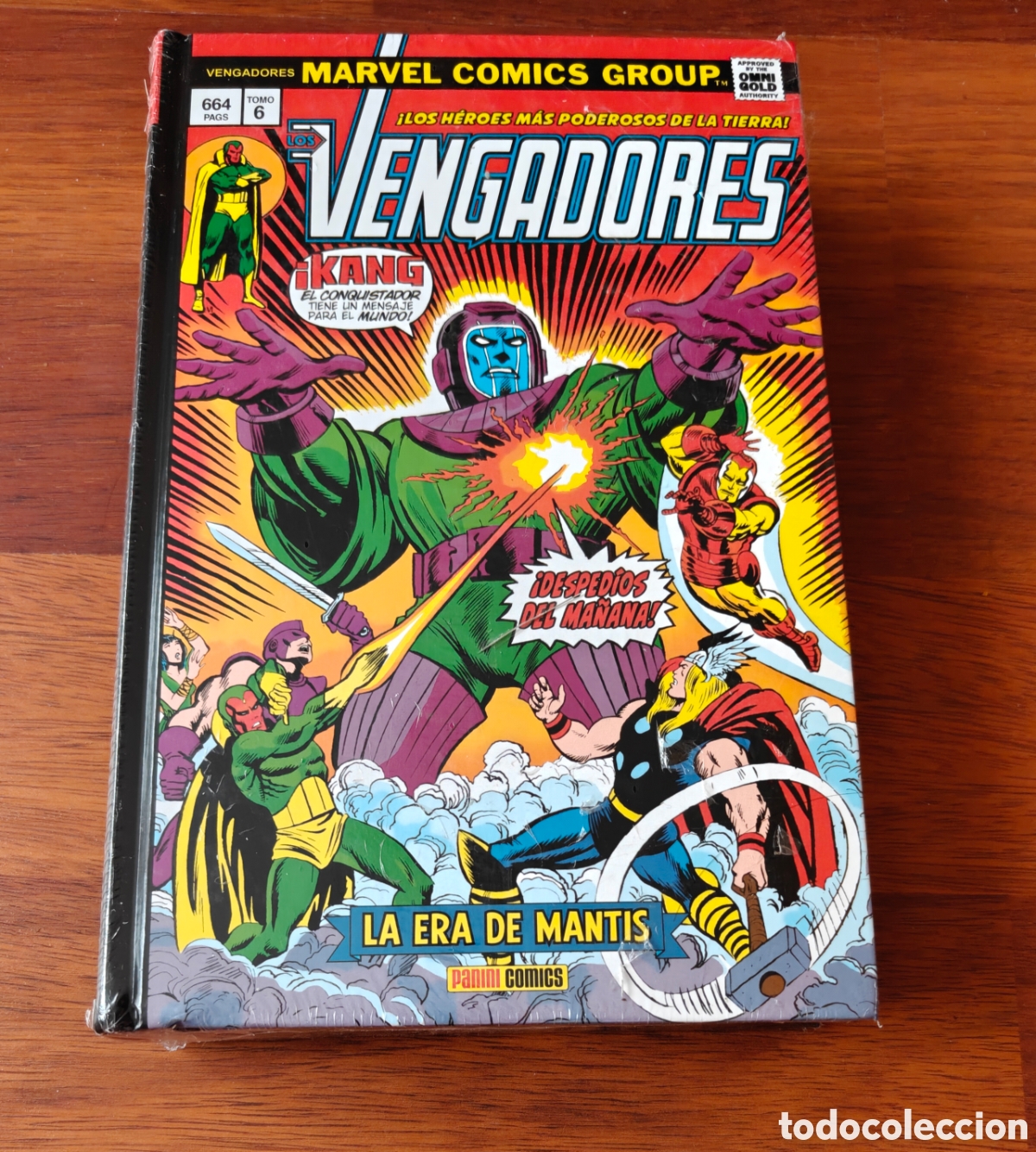 Fumetti: Precintado. Omnigold Marvel Gold Vengadores. La era de Mantis. Tomo 6.