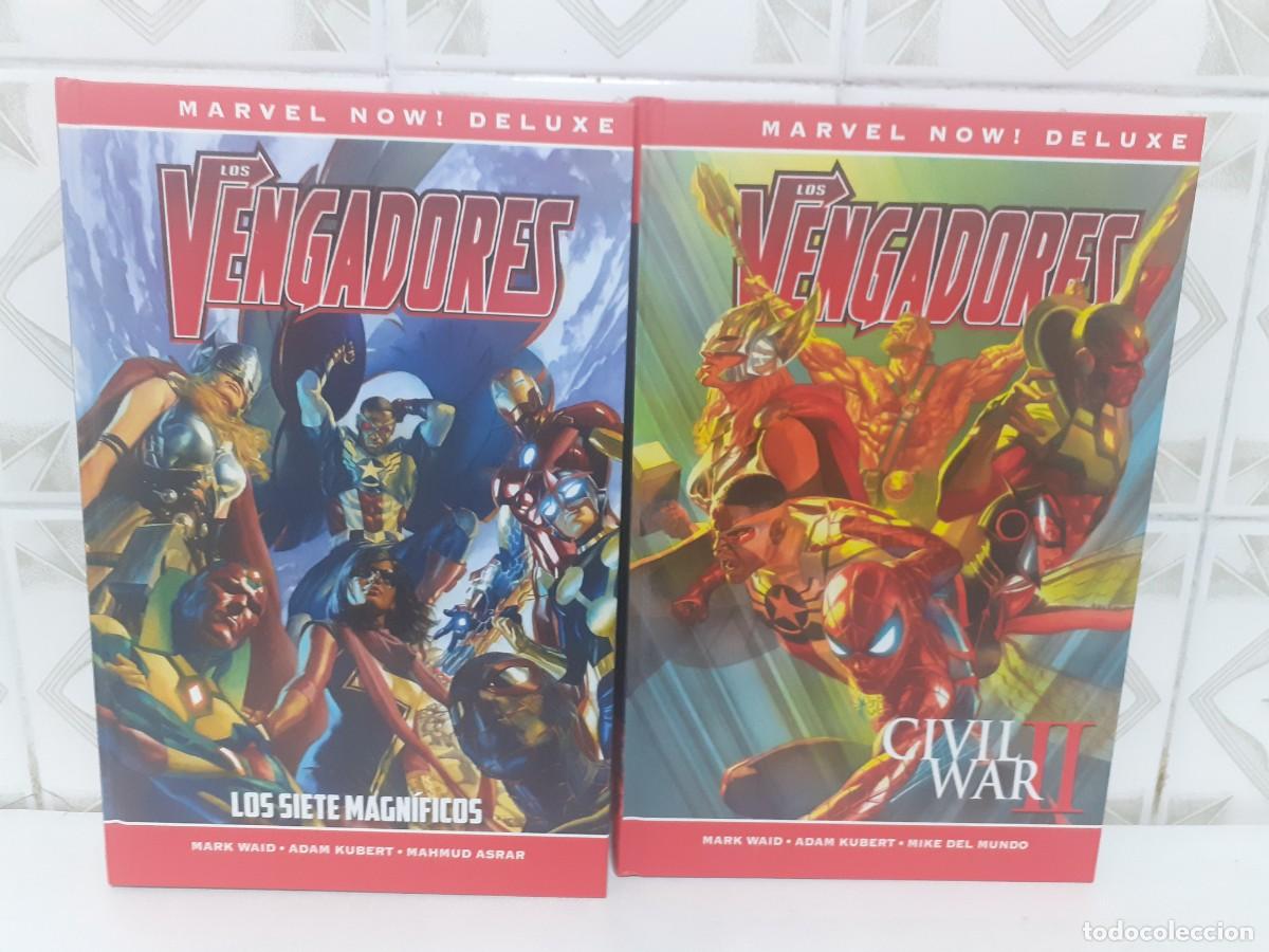 C&oacute;mics: LOS VENGADORES MARVEL NOW DELUXE 1 Y 2 - Foto 1
