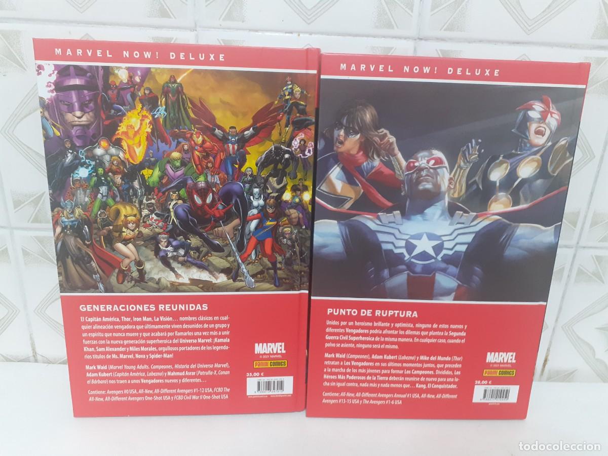 C&oacute;mics: LOS VENGADORES MARVEL NOW DELUXE 1 Y 2 - Foto 2