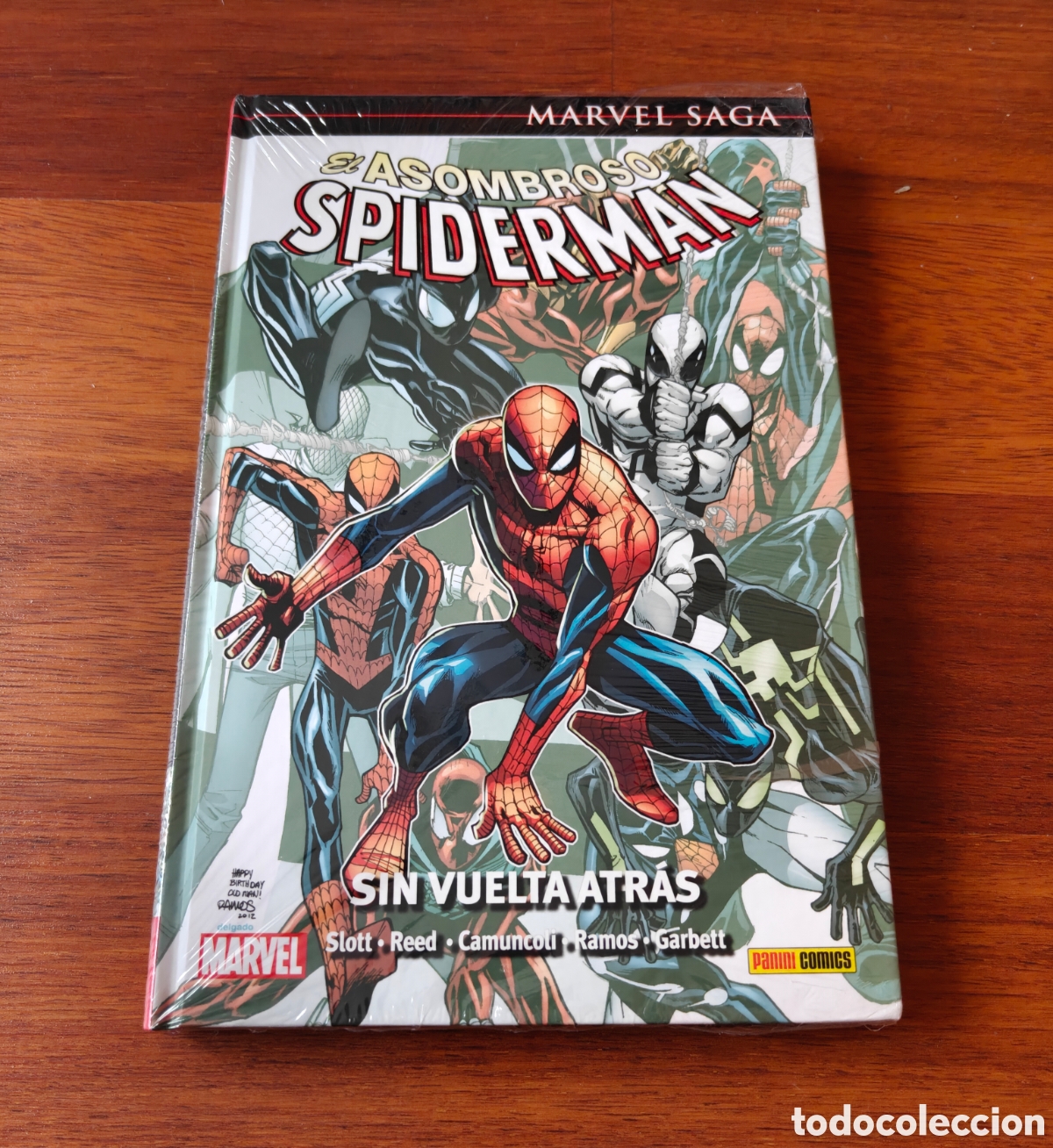 Fumetti: Precintado. Marvel Saga El asombroso Spiderman. Sin vuelta atr&aacute;s. Tomo 37.