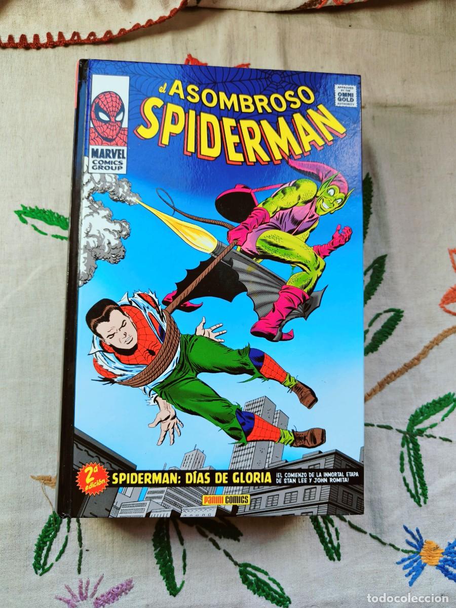 C&oacute;mics: El Asombroso Spiderman. D&iacute;as de Gloria. Marvel Gold 3. Stan Lee. Marvel Hero&eacute;s. Panini.