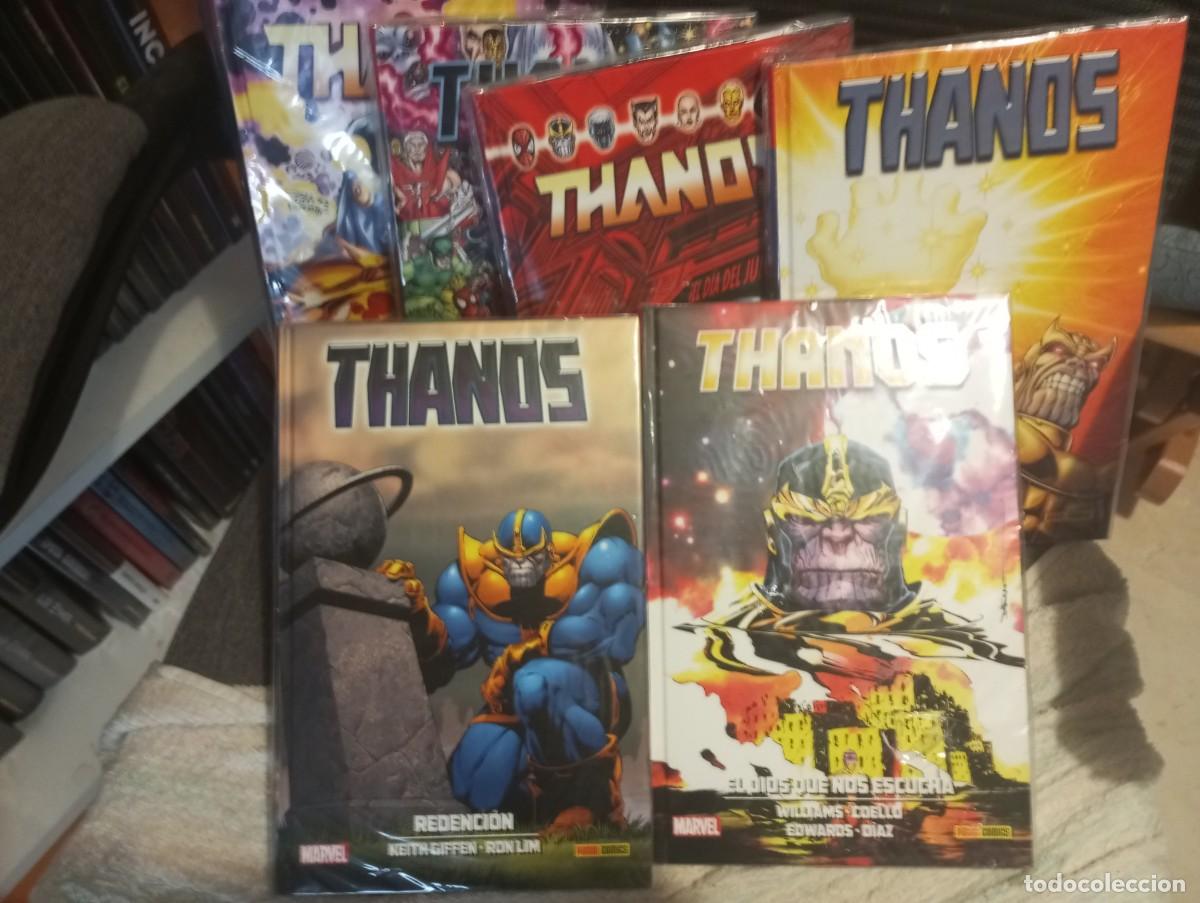C&oacute;mics: Colecci&oacute;n Panini HC de Thanos (12 Tomos) - Foto 2