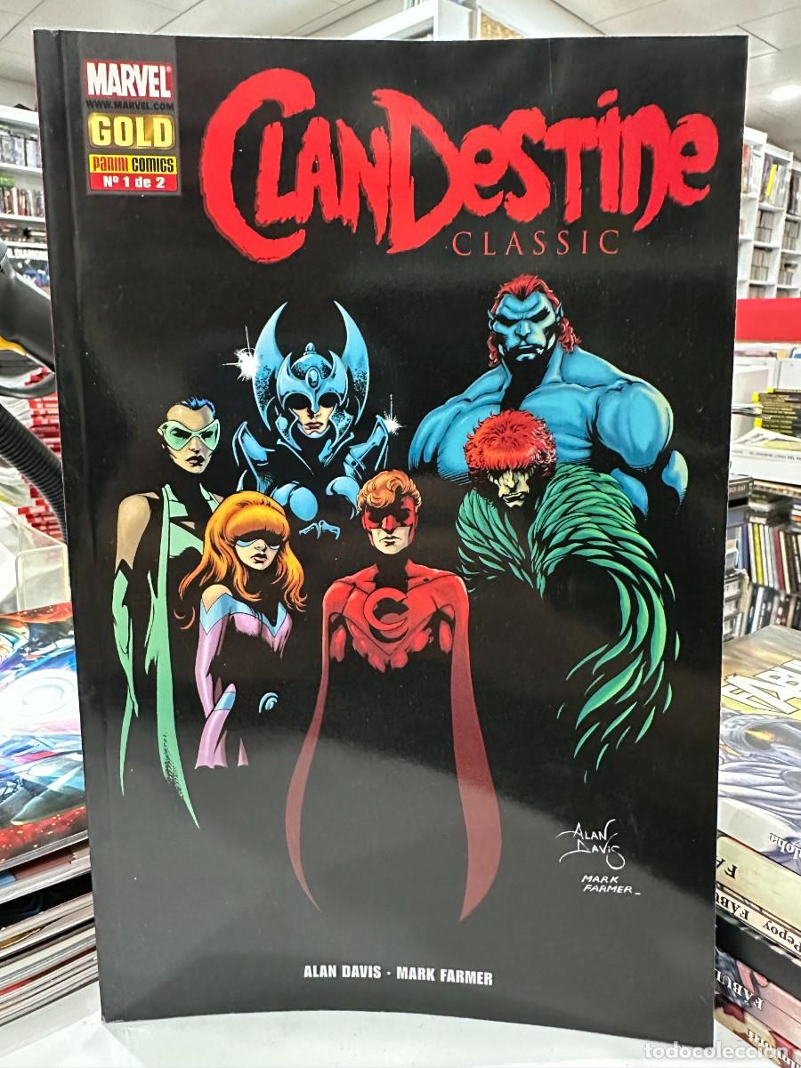 C&oacute;mics: Clandestine Classic (Marvel Gold) Completa 2 Tomos