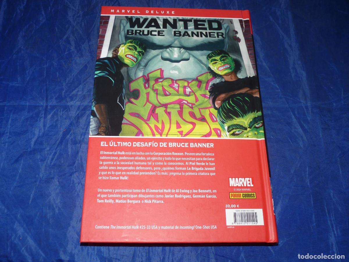 C&oacute;mics: Marvel Deluxe. El Inmortal Hulk #3 Hulk es Hulk OREFSLL - Foto 3
