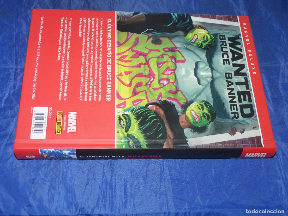 C&oacute;mics: Marvel Deluxe. El Inmortal Hulk #3 Hulk es Hulk OREFSLL - Foto 4
