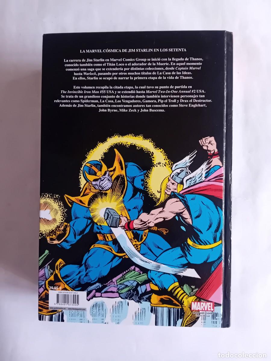 C&oacute;mics: LA SAGA DE THANOS, MARVEL GOLD (OMNIGOLD) DE PANINI - Foto 2
