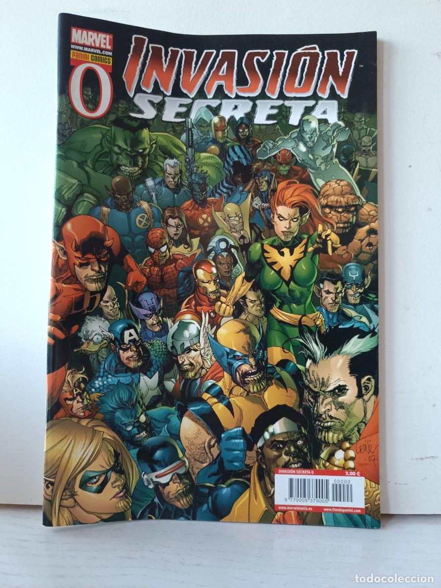 C&oacute;mics: INVASION SECRETA NUMERO 0 PANINI - MARVEL