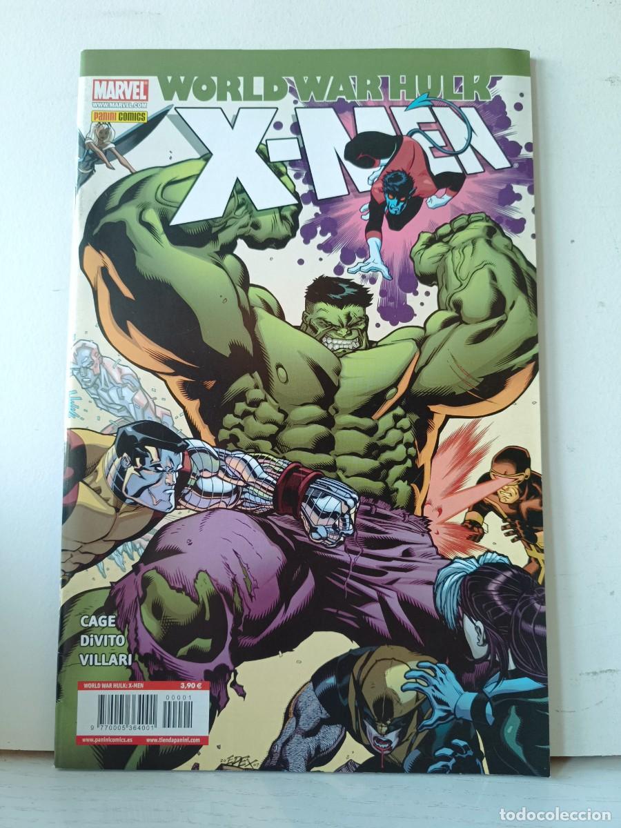C&oacute;mics: WORLD WAR HULK X-MEN PANINI - MARVEL