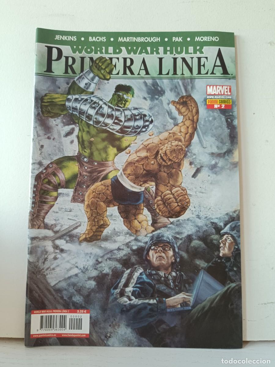 C&oacute;mics: WORLD WAR HULK PRIMERA LINEA NUMERO 2 - PANINI - MARVEL
