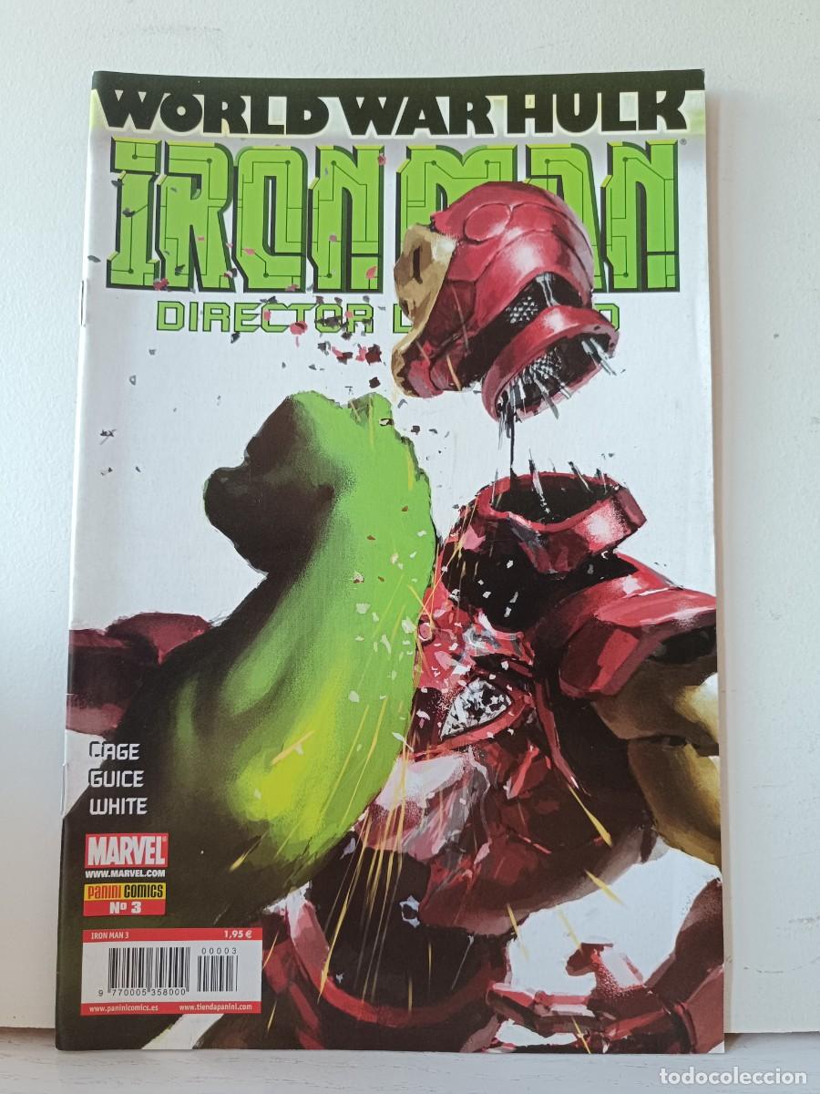 C&oacute;mics: WORLD WAR HULK IRON MAN NUMERO 3 - PANINI - MARVEL