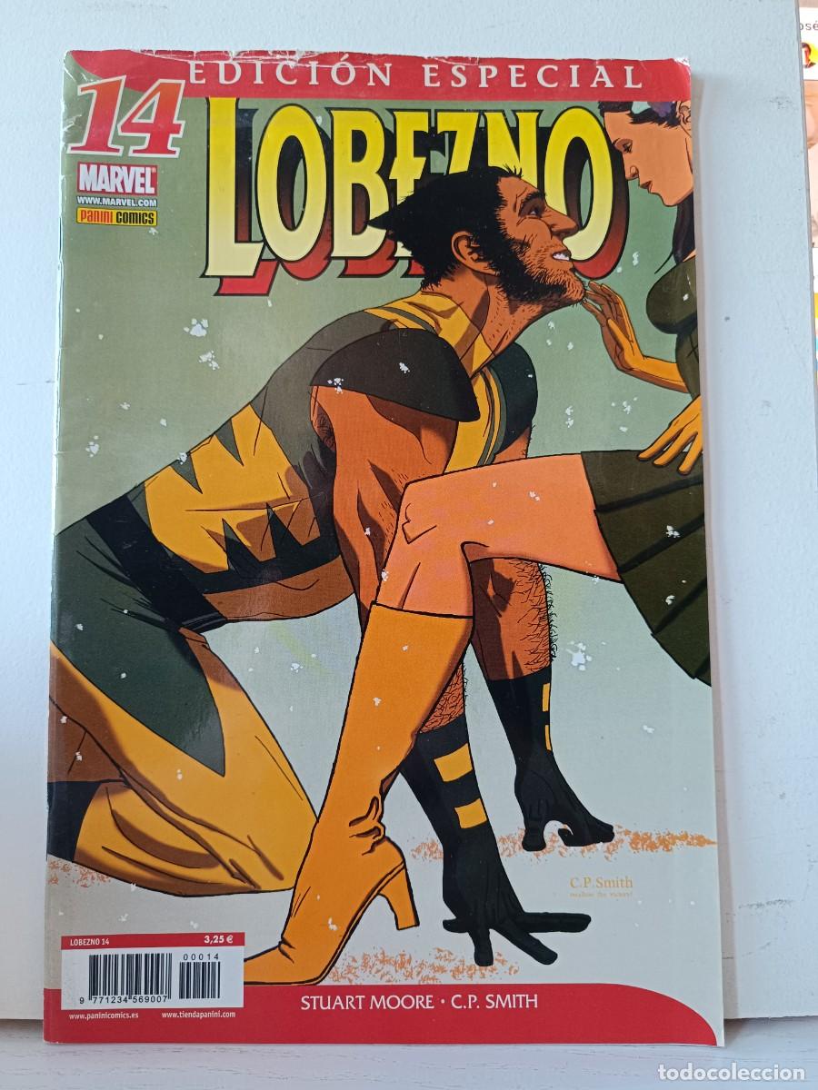 C&oacute;mics: LOBEZNO NUMERO 14 CON DEFECTO EN PORTADA - PANINI - MARVEL
