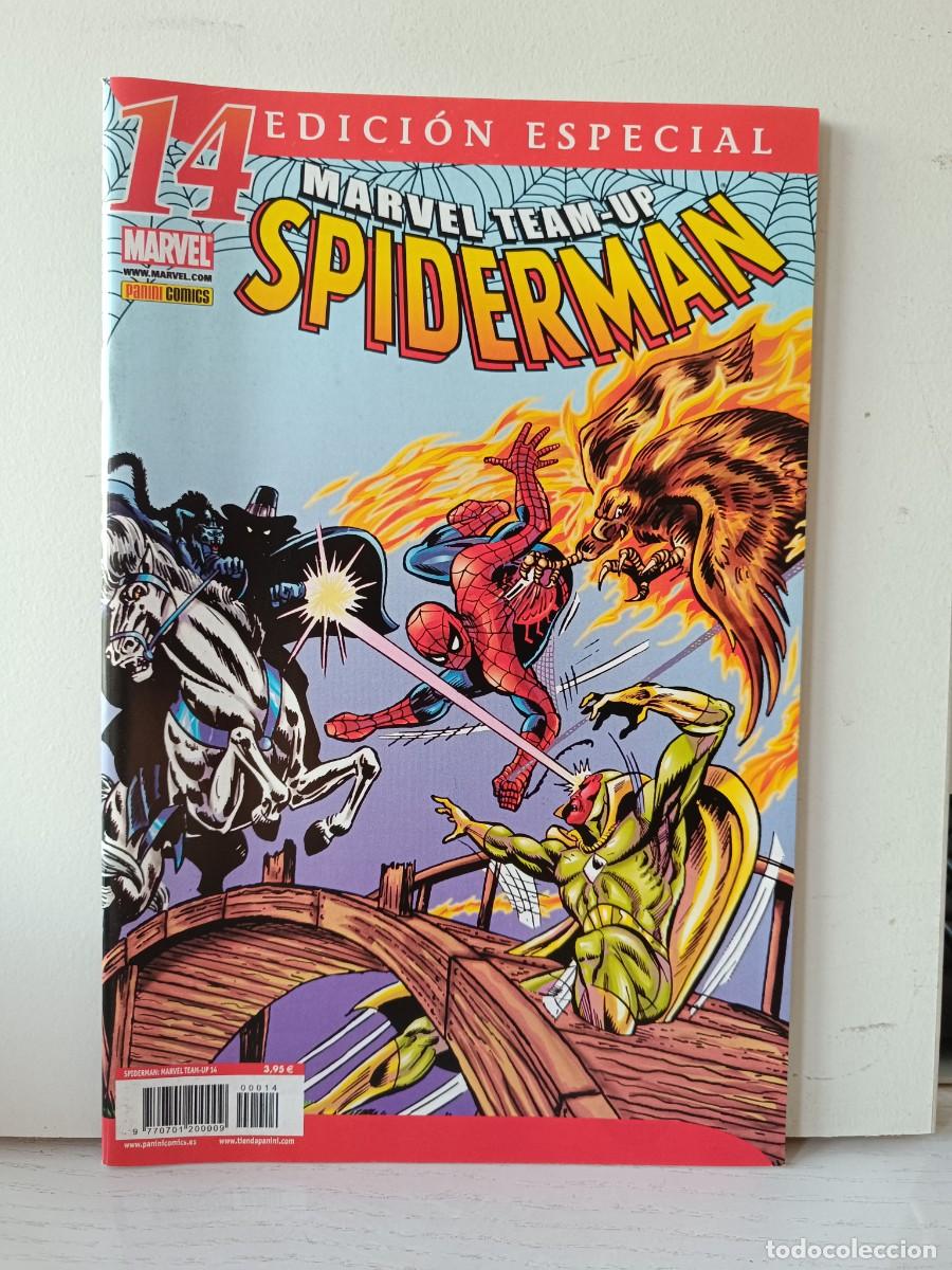 C&oacute;mics: MARVEL TEAM-UP SPIDERMAN - NUMERO 14 EDICI&Oacute;N ESPECIAL - GRAPA MARVEL PANINI DE KIOSCO