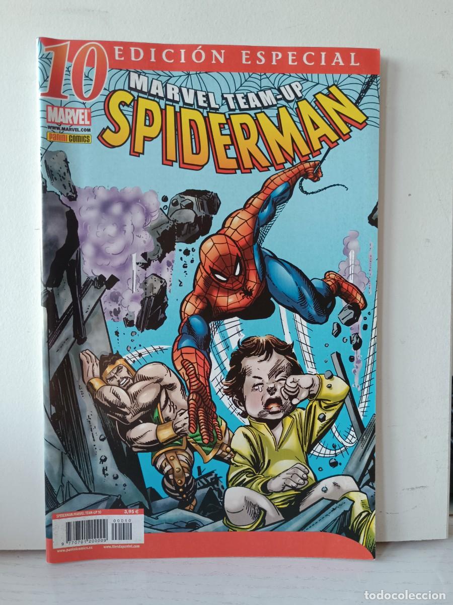 C&oacute;mics: MARVEL TEAM-UP SPIDERMAN - NUMERO 10 EDICI&Oacute;N ESPECIAL - GRAPA MARVEL PANINI DE KIOSCO