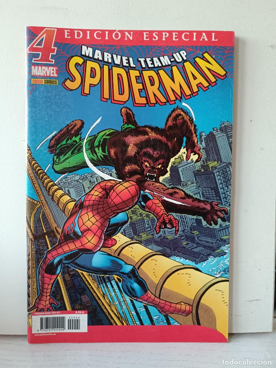 C&oacute;mics: MARVEL TEAM-UP SPIDERMAN - NUMERO 4 EDICI&Oacute;N ESPECIAL - GRAPA MARVEL PANINI DE KIOSCO