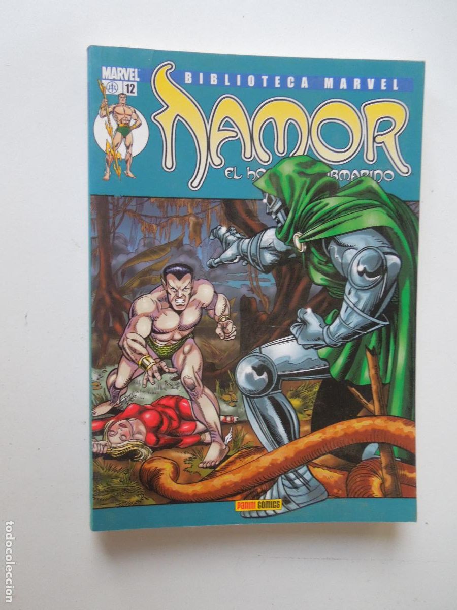 C&oacute;mics: NAMOR, EL HOMBRE SUBMARINO - MARVEL 12 - BIBLIOTECA MARVEL - PANINI 2006.