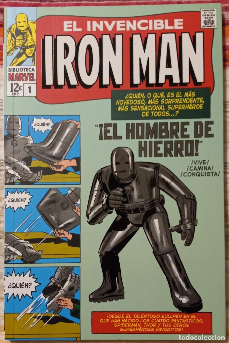 C&oacute;mics: BIBLIOTECA MARVEL IRON MAN #1 (1963), de STAN LEE, STEVE DITKO y JACK KIRBY (Panini)
