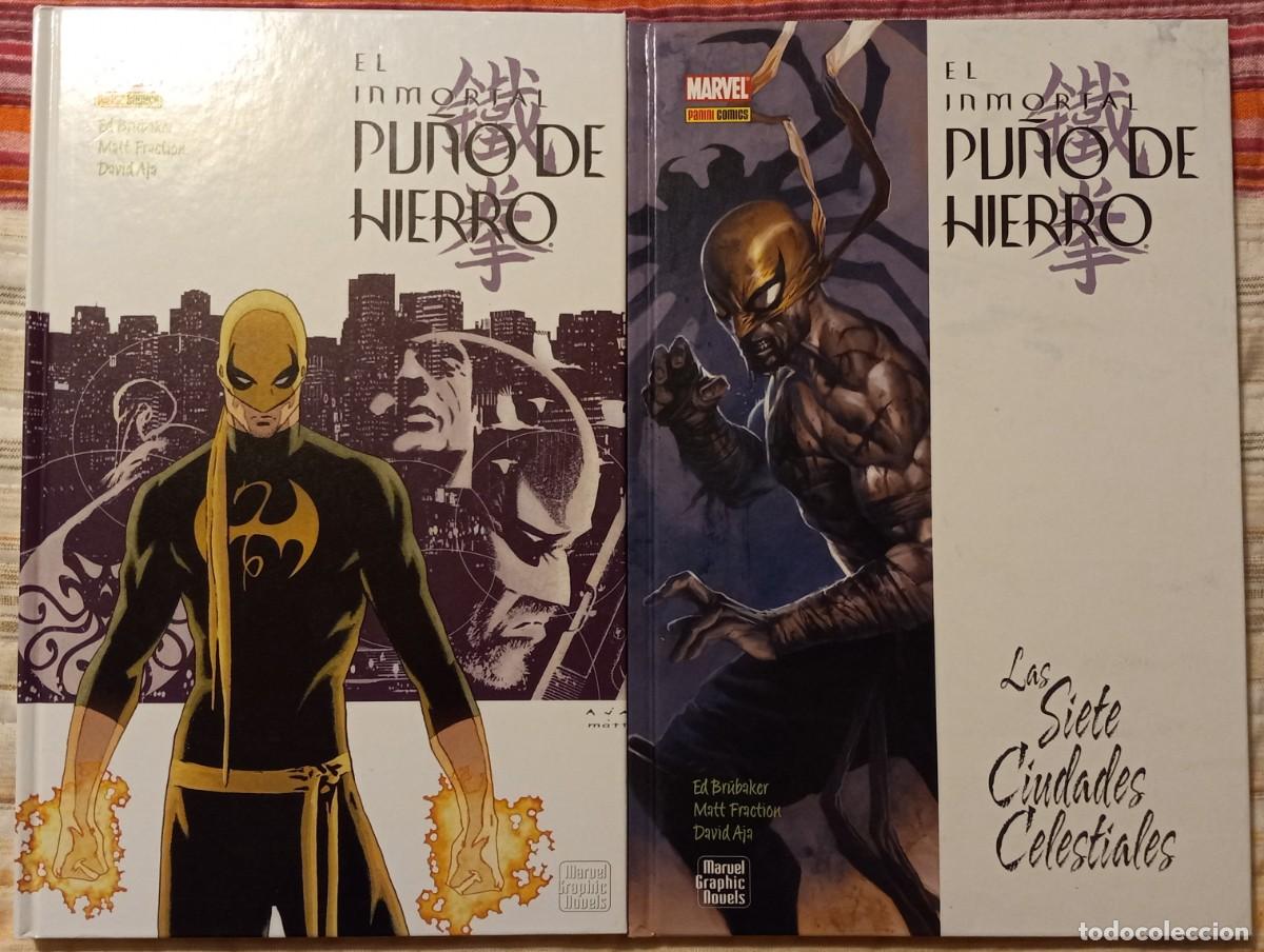 C&oacute;mics: EL INMORTAL PU&Ntilde;O DE HIERRO #1-2, de ED BRUBAKER, MATT FRACTION y DAVID AJA (Panini)