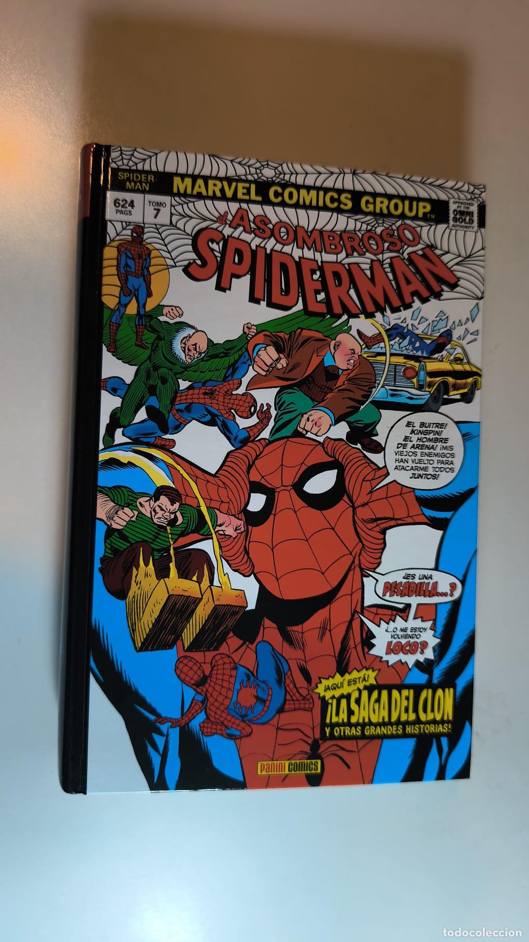 C&oacute;mics: MARVEL GOLD EL ASOMBROSO SPIDERMAN TOMO 7. LA SAGA DEL CLON. PANINI.