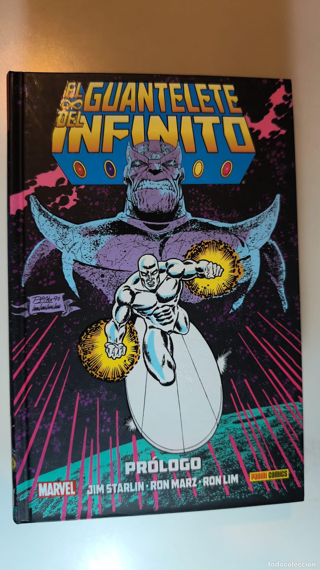 C&oacute;mics: EL GUANTELETE DEL INFINITO. PR&Oacute;LOGO. PANINI. JIM STARLIN.
