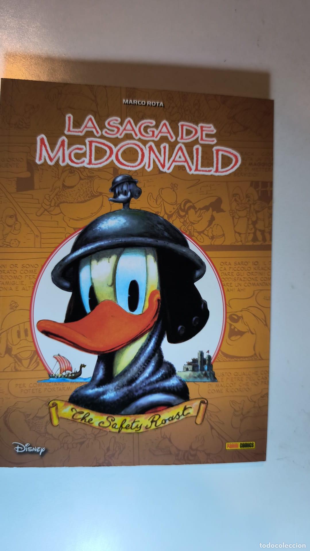 C&oacute;mics: LA SAGA DE MCDONALD. BIBLIOTECA DISNEY. PANINI.
