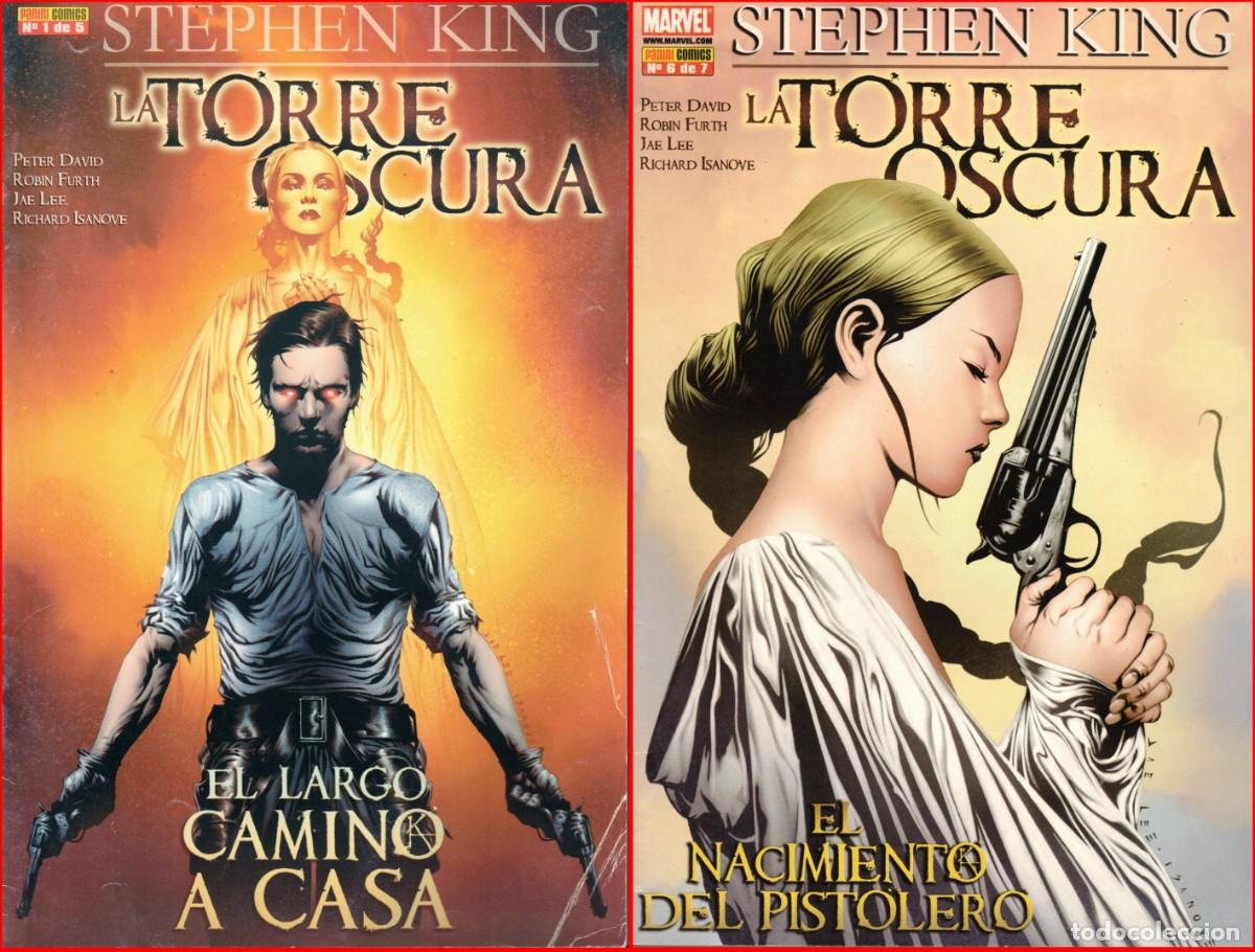C&oacute;mics: Stephen King - La torre oscura - Lote 2 comics - El largo camino a casa El nacimiento del pistolero