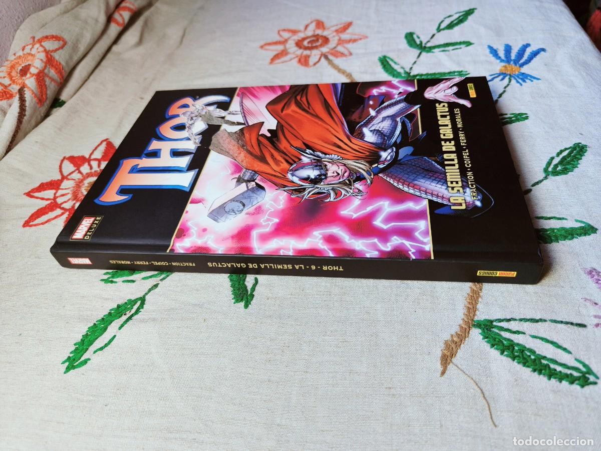 C&oacute;mics: Thor Semilla Galactus. Fraction. Marvel Deluxe. Panini. - Foto 2