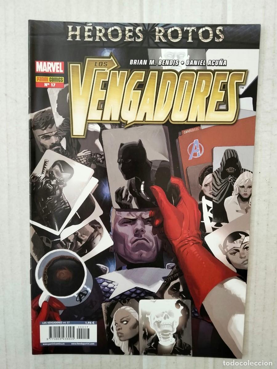 C&oacute;mics: LOS VENGADORES n&ordm; 17. H&Eacute;ROES ROTOS, por Bendis y Acu&ntilde;a