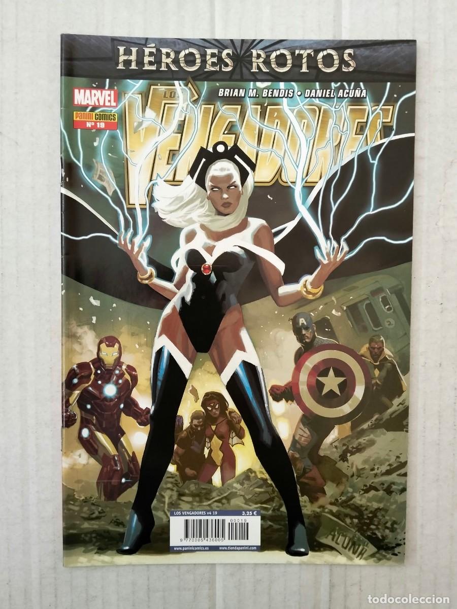 C&oacute;mics: LOS VENGADORES n&ordm; 19. H&Eacute;ROES ROTOS, por Bendis y Acu&ntilde;a