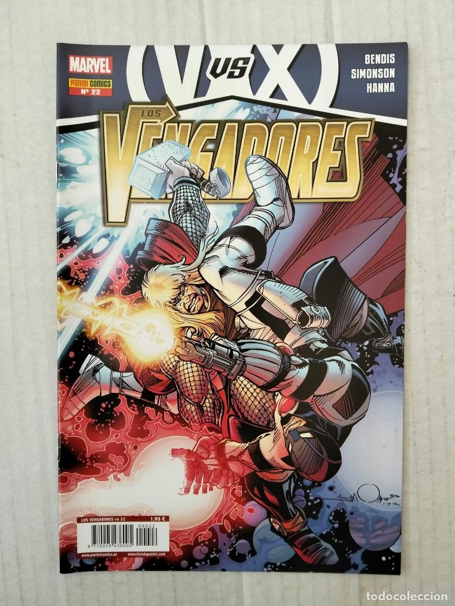C&oacute;mics: LOS VENGADORES n&ordm; 22. V VS. X, por Bendis, Simonson, Hanna