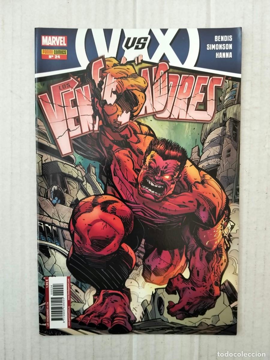 C&oacute;mics: LOS VENGADORES n&ordm; 24. V VS. X, por Bendis, Simonson, Hanna