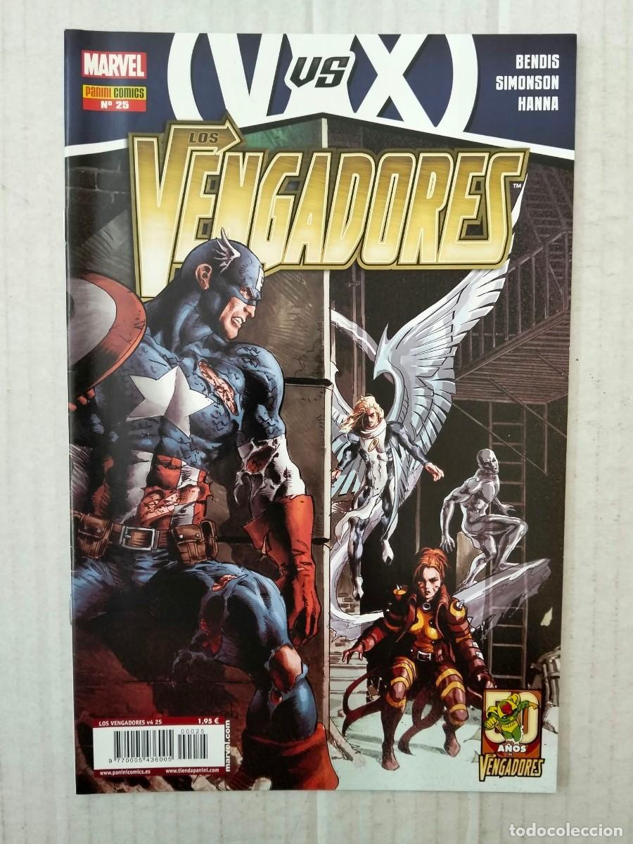 C&oacute;mics: LOS VENGADORES n&ordm; 25. V VS. X, por Bendis, Simonson, Hanna