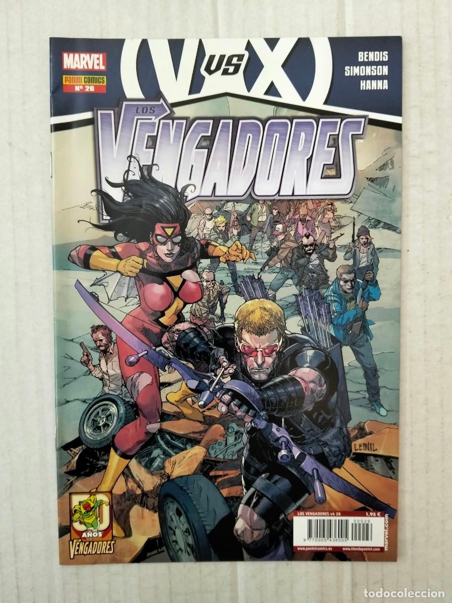 C&oacute;mics: LOS VENGADORES n&ordm; 26. V VS. X, por Bendis, Simonson, Hanna