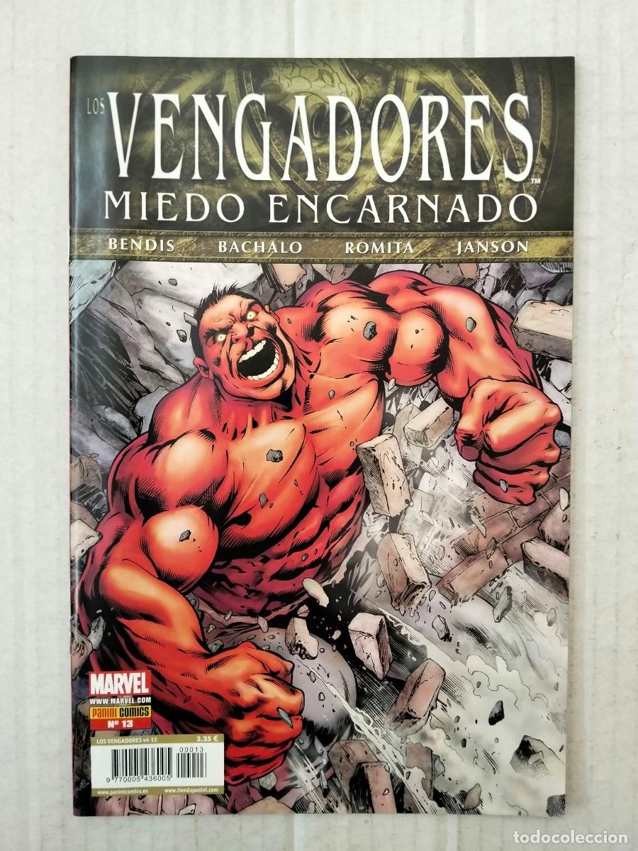 C&oacute;mics: LOS VENGADORES n&ordm; 13. MIEDO ENCARNADO. Bendis, Bachalo, Romita, Janson