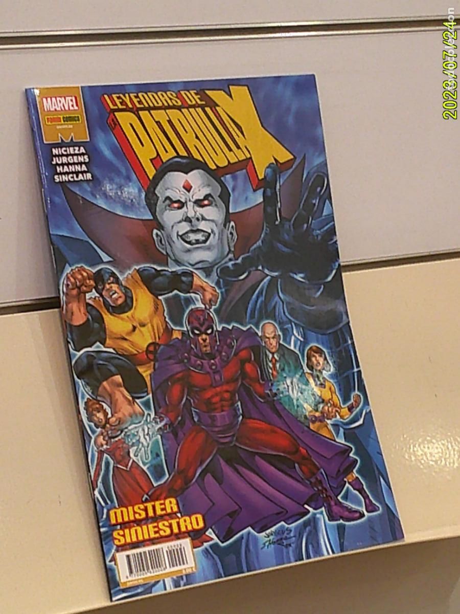 C&oacute;mics: LEYENDAS DE LA PATRULLA-X N&ordm; 6 MISTER SINIESTRO MARVEL - PANINI