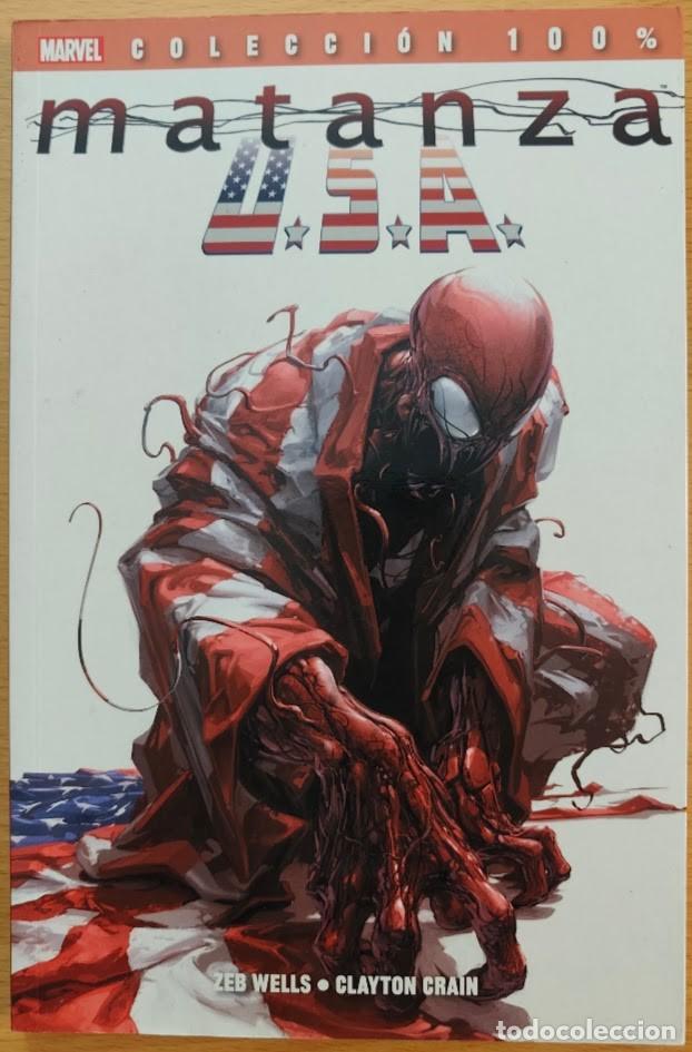 C&oacute;mics: 100 % MARVEL MATANZA USA. PANINI
