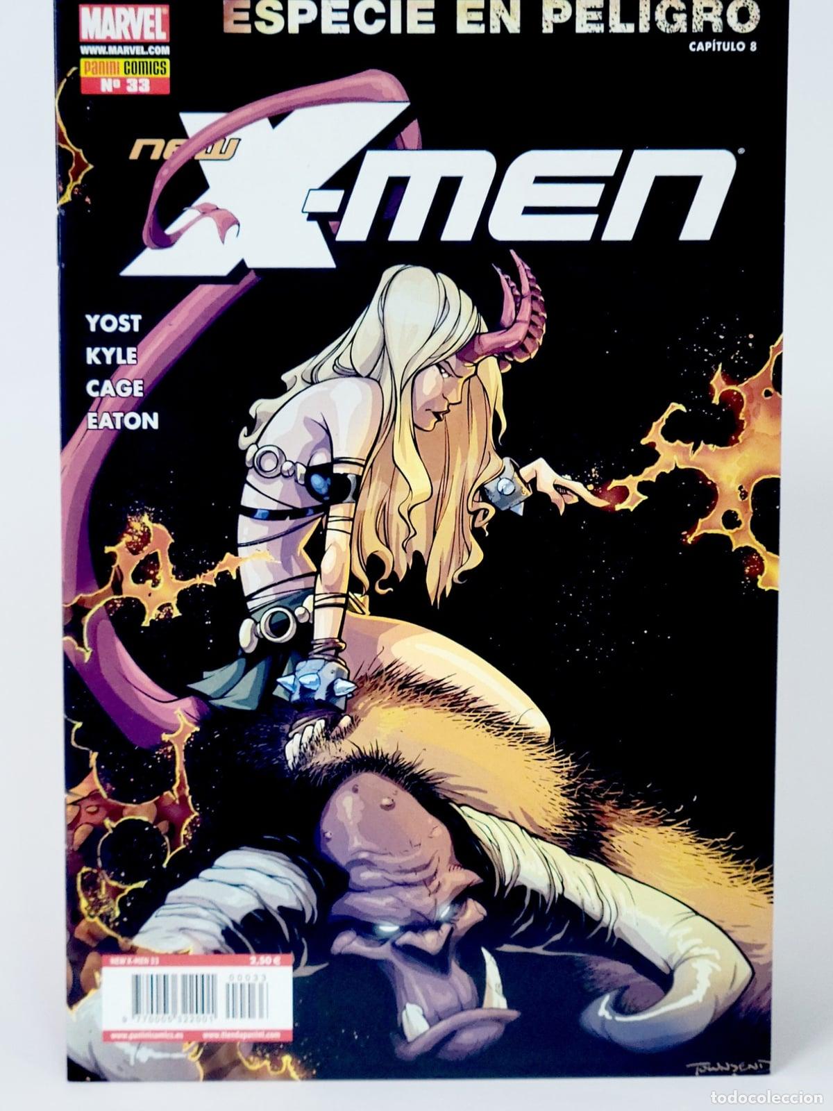 C&oacute;mics: C&Oacute;MIC NEW X-MEN 33 EN BUSCA DE MAGIK / ESPECIE EN PELIGRO VOL.1 PANINI MARVEL VOLUMEN DE KIOSCO