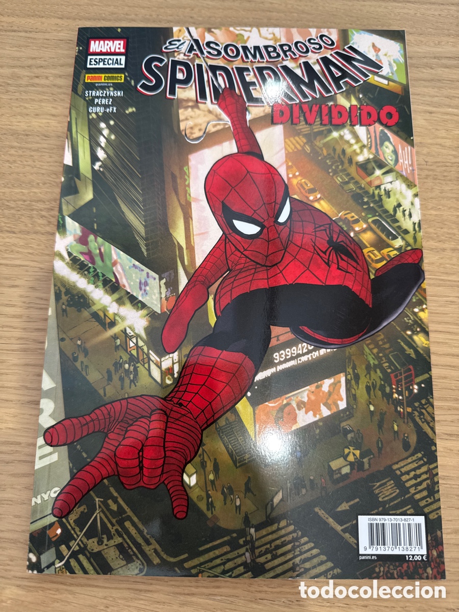 C&oacute;mics: El Asombroso Spiderman Dividido. Marvel Especial (Grapa con Lomo) Straczynski - Panini Marvel
