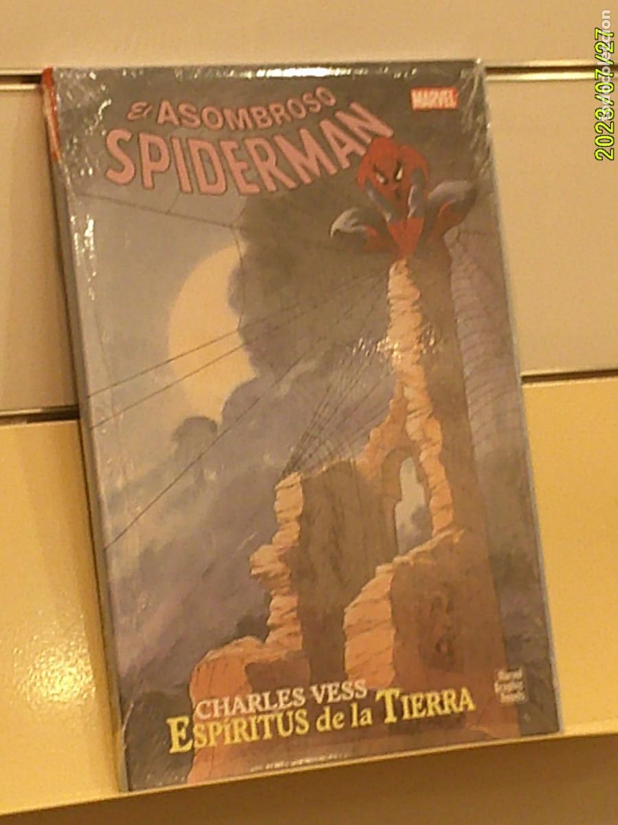 C&oacute;mics: EL ASOMBROSO SPIDERMAN ESPIRITUS DE LA TIERRA CHARLES VESS TOMO TAPA DURA MARVEL - PANINI OFERTA