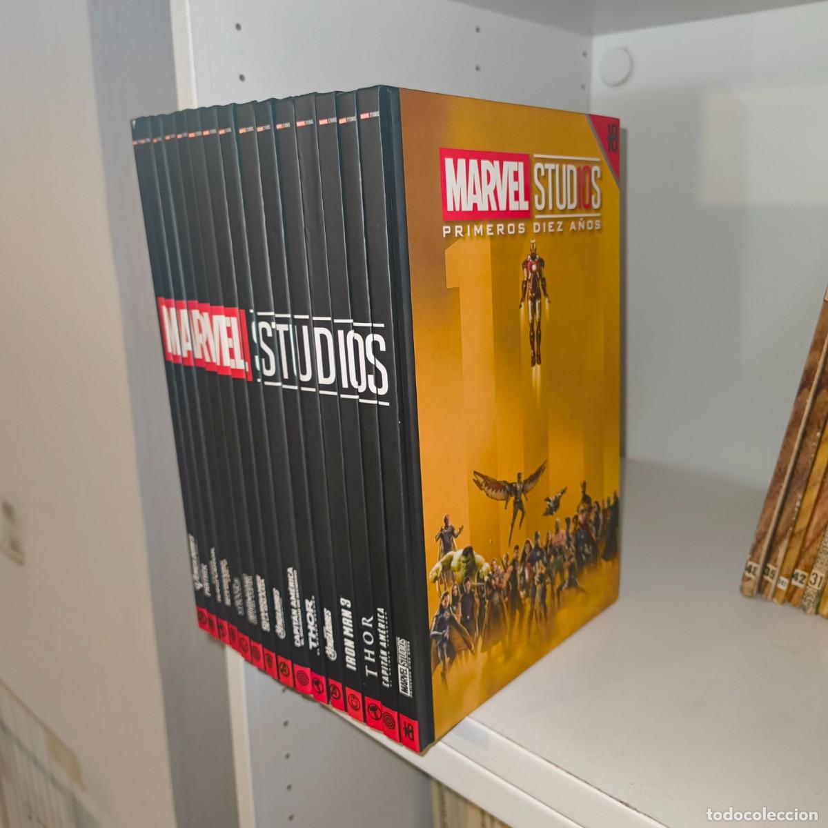 C&oacute;mics: Marvel Studios Primeros 10 A&ntilde;os &ndash; Colecci&oacute;n completa 15 tomos + DVD