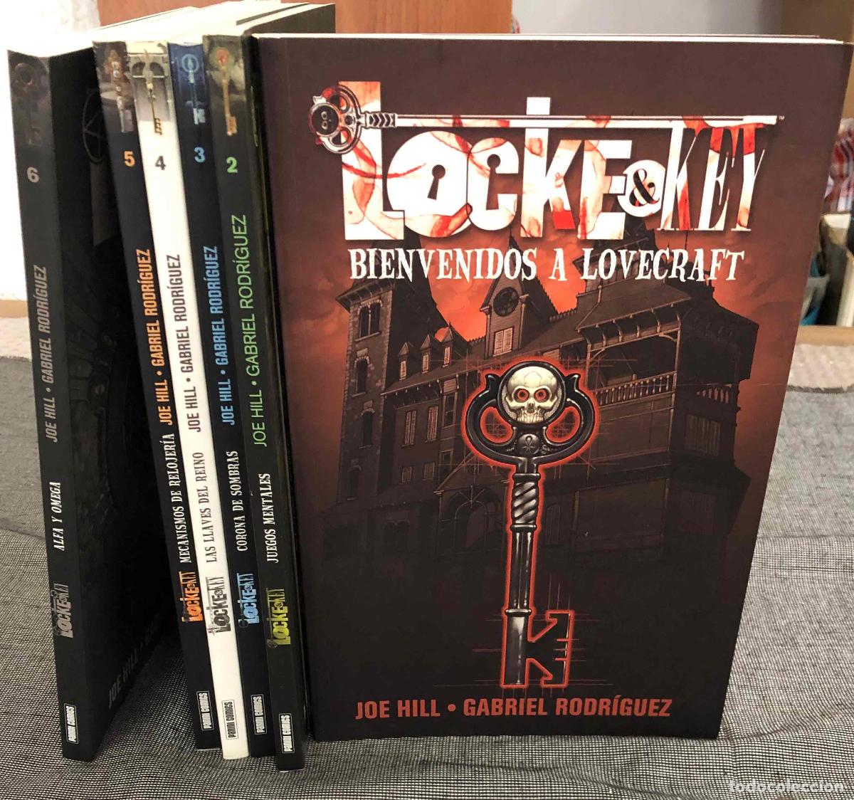 C&oacute;mics: LOCKE & KEY BIENVENIDOS A LOVECRAFT N&ordm; 1 A 6. COMPLETA. JOE HILL, GABRIEL RODRIGUEZ. PANINI 2009