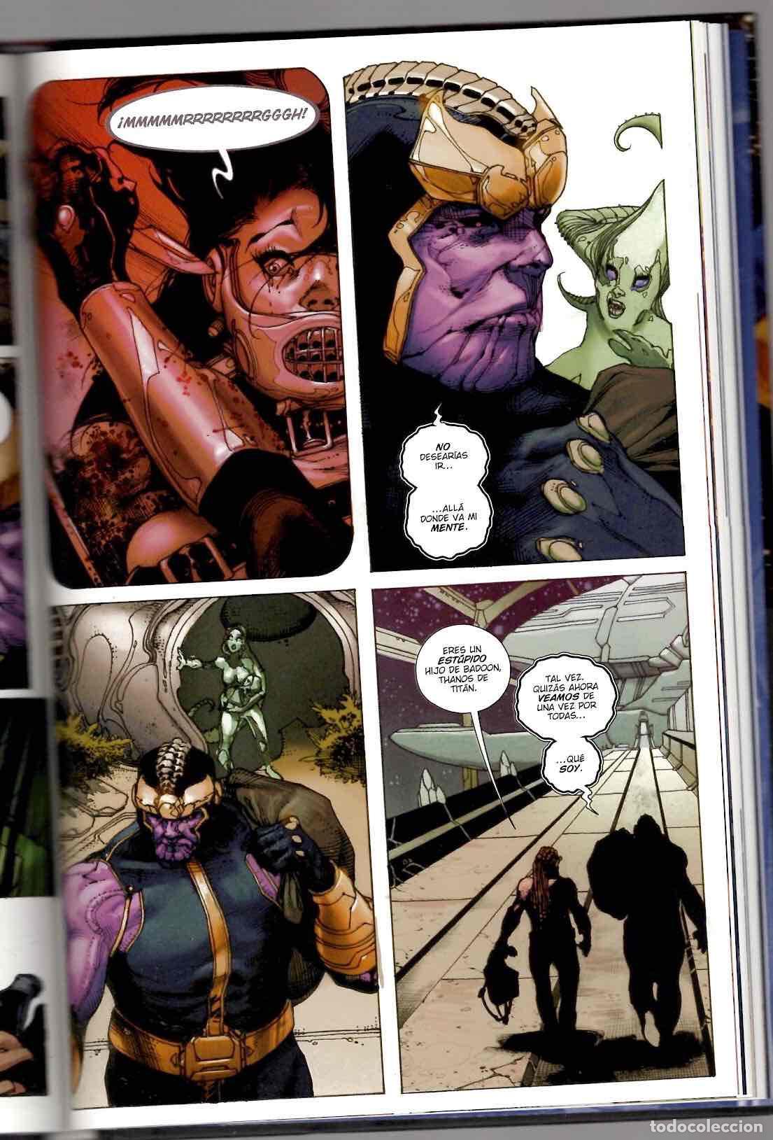 C&oacute;mics: THANOS ORIGEN. AARON, BIANCHI, SVORCINA. PANINI 2017 - Foto 2