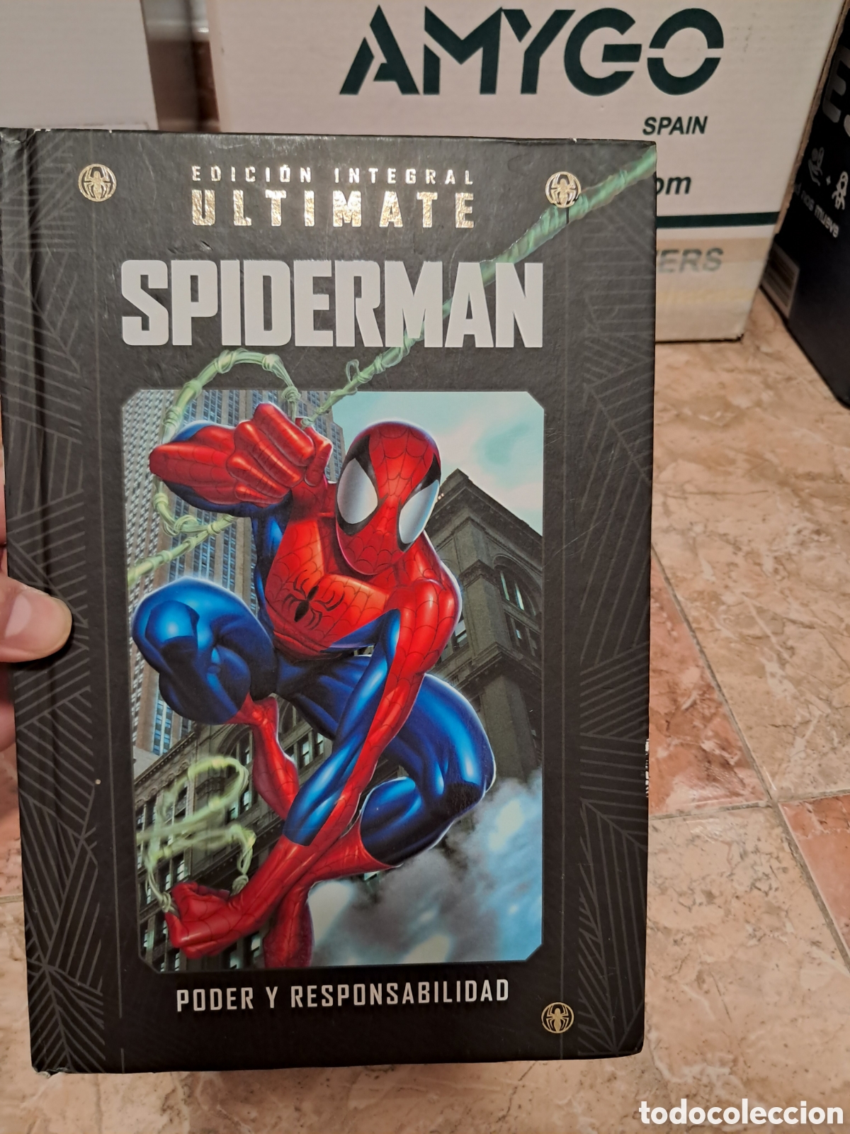 C&oacute;mics: Ultimate Spiderman Poder y responsabilidad.