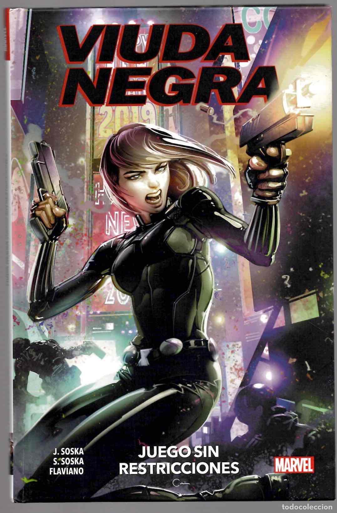 C&oacute;mics: VIUDA NEGRA JUEGO SIN RESTRICCIONES. PANINI 2019