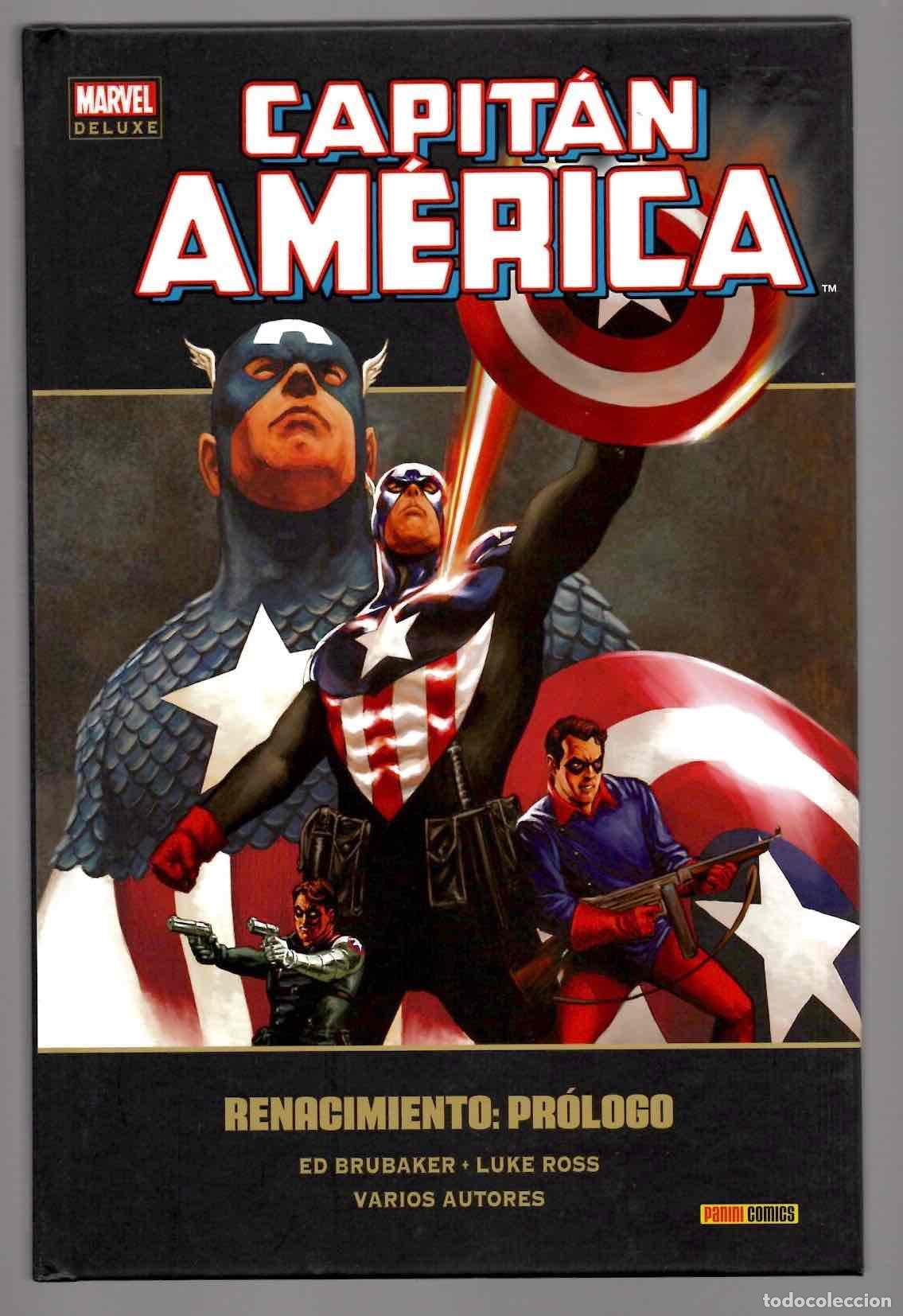 C&oacute;mics: CAPITAN AMERICA RENACIMIENTO: PROLOGO. ED BRUBAKER. PANINI 2013