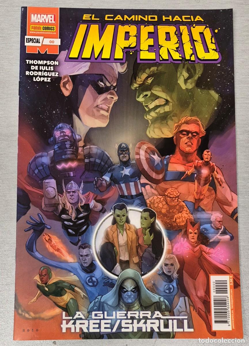 C&oacute;mics: EL CAMINO HACIA EL IMPERIO : LA GUERRA KREE / SKRULL - ESPECIAL / UNIVERSO MARVEL - PANINI