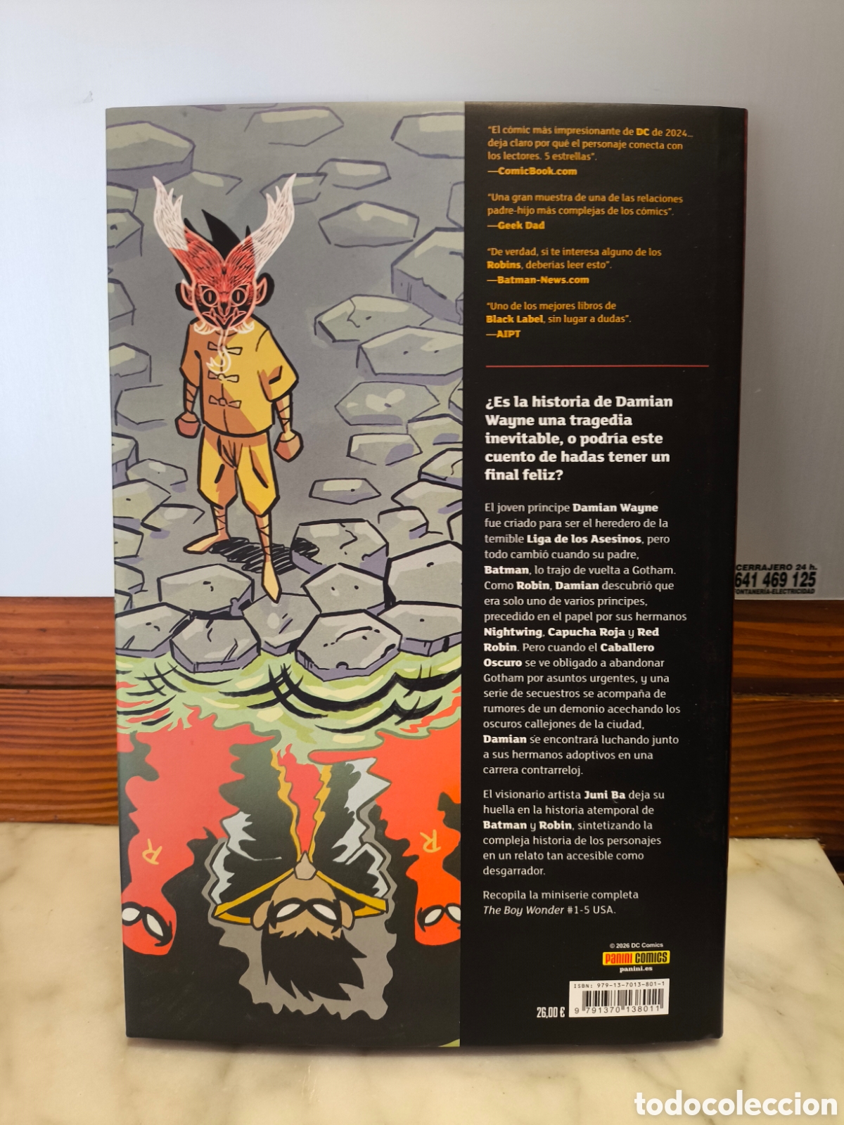 C&oacute;mics: The Boy Wonder x Juni Ba / DC Black Label / Panini c&oacute;mics - Foto 2