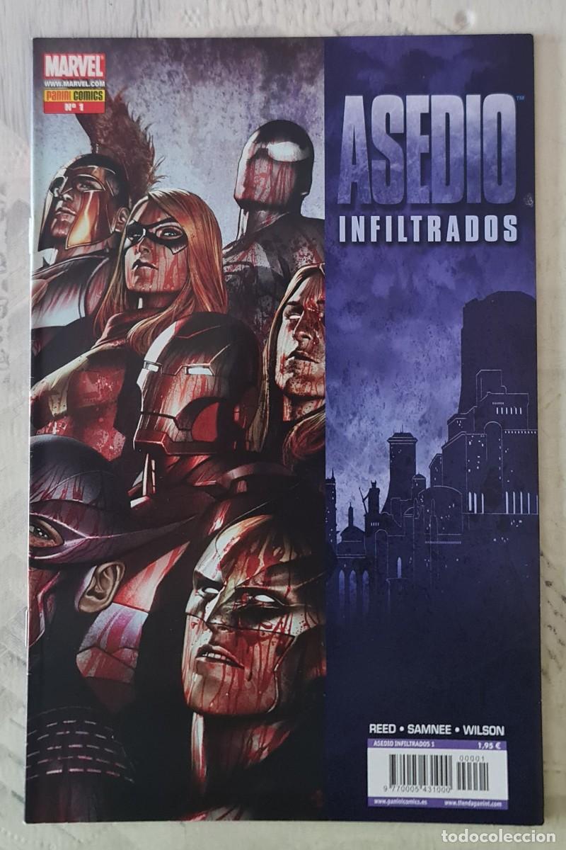 C&oacute;mics: ASEDIO: INFILTRADOS n&ordm; 1 de 4. Panini Comics 2010