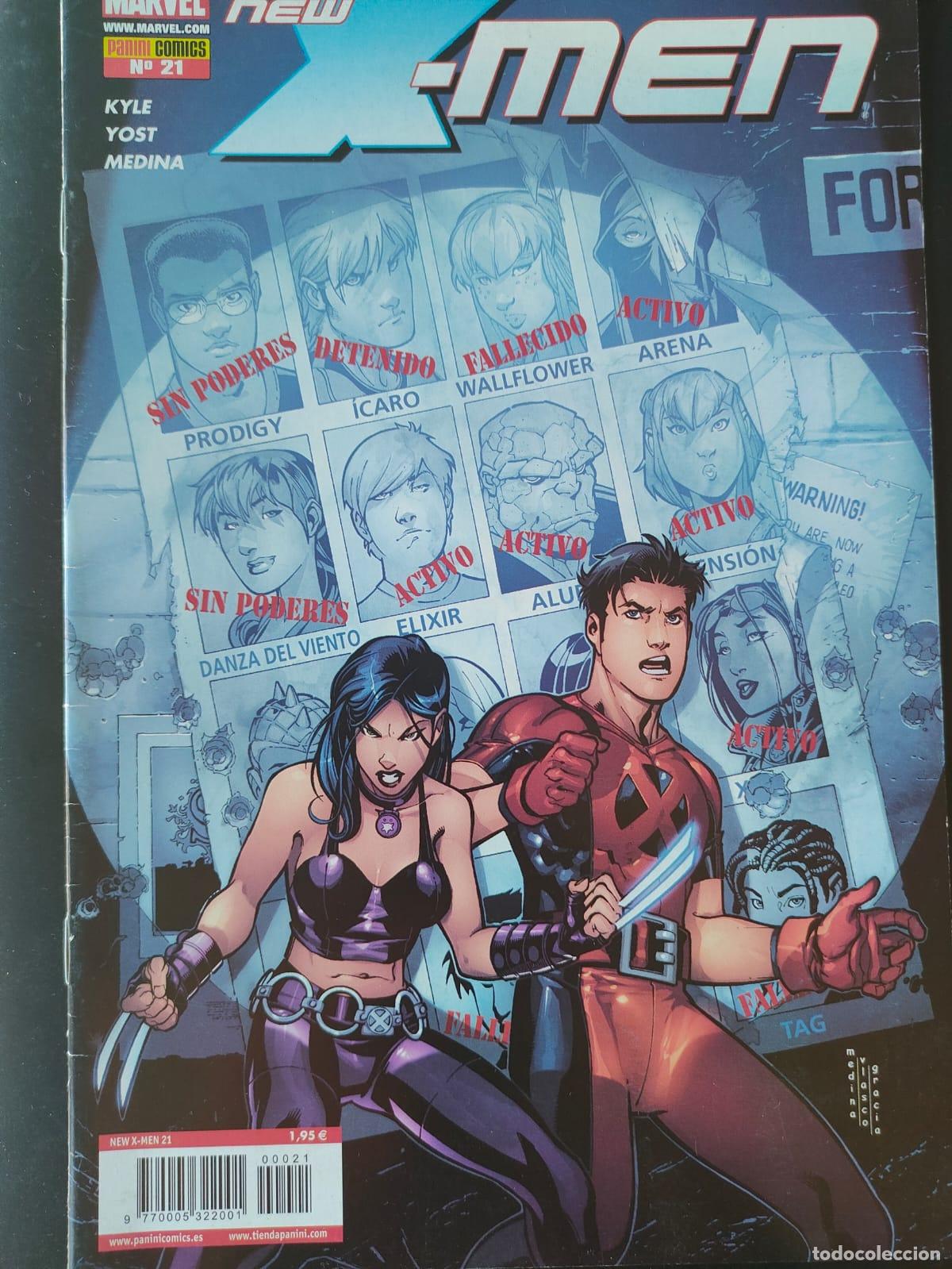 C&oacute;mics: NEW X MEN NUMERO 21 PANINI