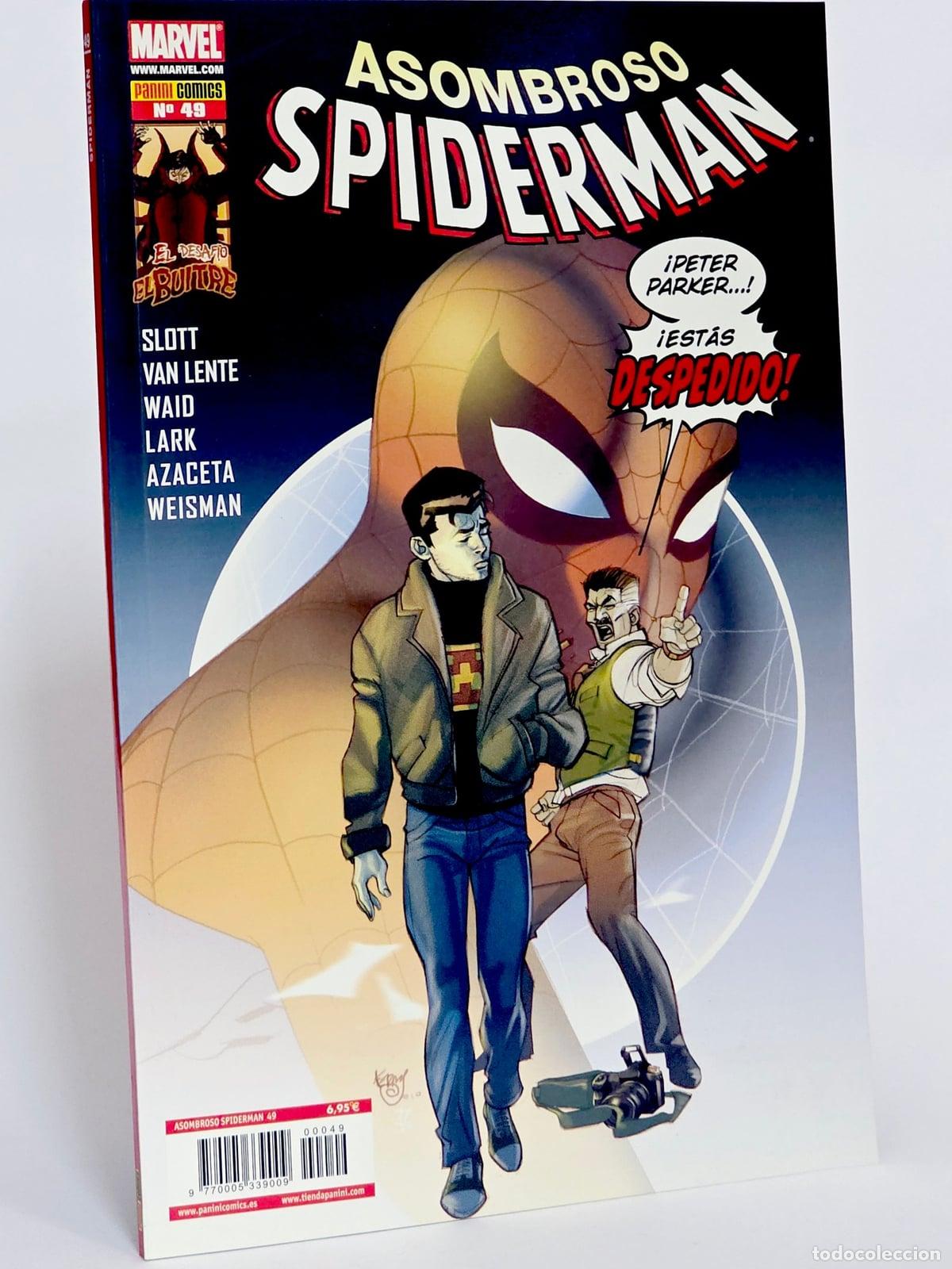 C&oacute;mics: C&Oacute;MIC ASOMBROSO SPIDERMAN 49 EL DESAF&Iacute;O: EL BUITRE VOL.7 PANINI MARVEL VOLUMEN SPIDER-MAN DE KIOSCO