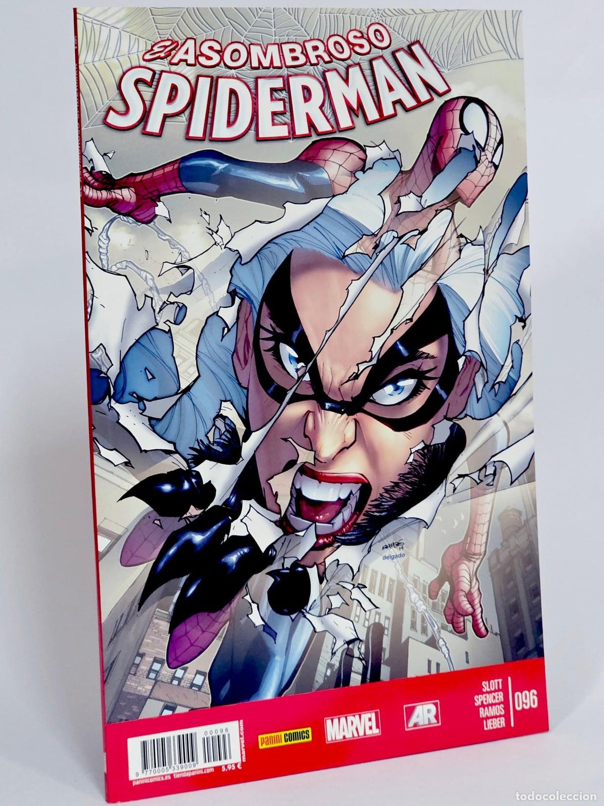 C&oacute;mics: C&Oacute;MIC ASOMBROSO SPIDERMAN 96 VOL.7 PANINI MARVEL VOLUMEN SPIDER-MAN DE KIOSCO